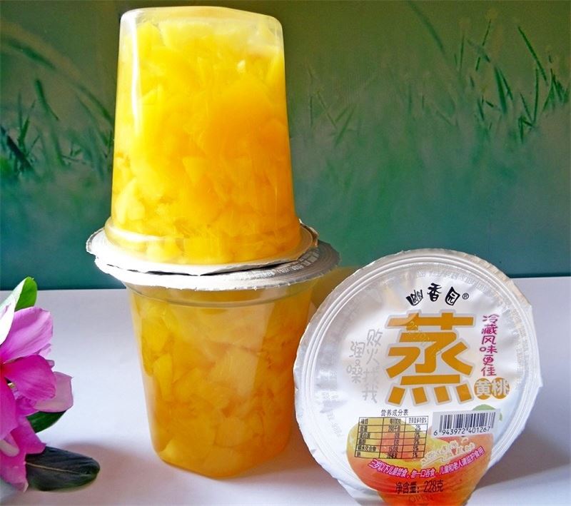 蒸黄桃